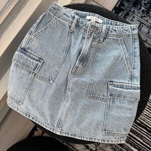 PacSun Light Blue Denim Skirt